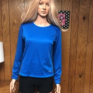 Patagonia Capilene 100% Polyester-Size S-Colors Blue-Good Condition